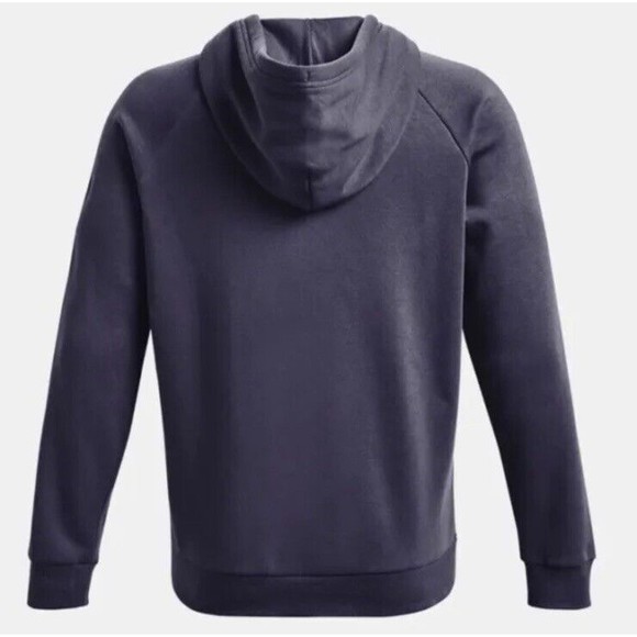 New Under Armour Project Rock Veterans Day Hoodie Navy 1373582 Mens M - Picture 7 of 10